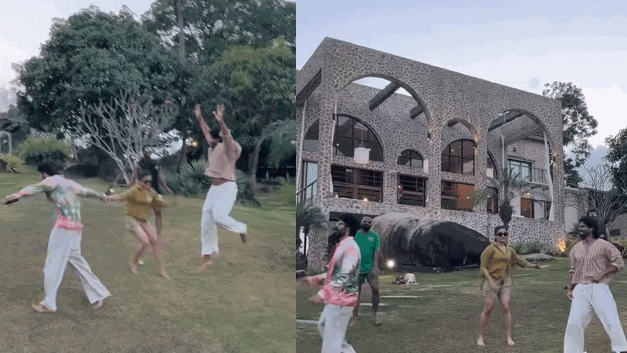 Virosh | ఆనంద్ దేవరకొండ పాట‌కి విజ‌య్-ర‌ష్మిక క్యూట్ స్టెప్స్ .. డ్యాన్స్ వీడియో వైరల్