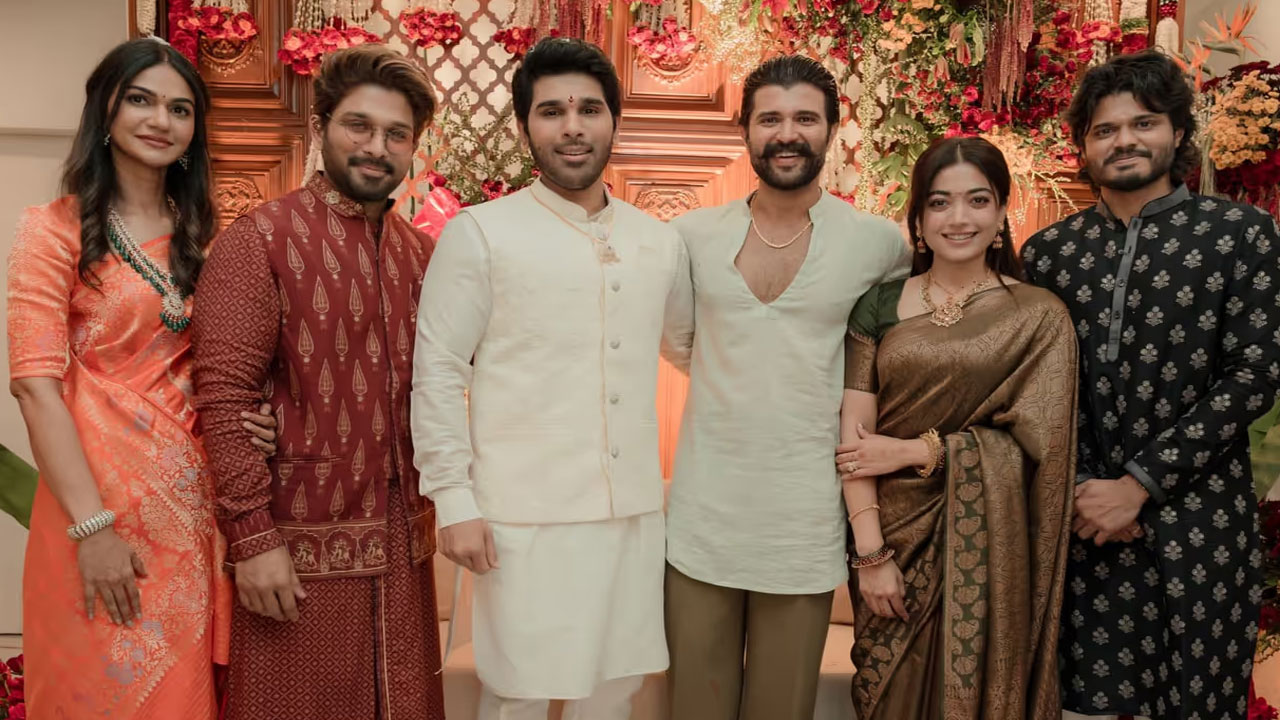 Allu Sirish | అల్లు శిరీష్ పెళ్లికొడుకు వేడుక .. మెగా కుటుంబంతో పాటు ప్ర‌త్యేక ఆక‌ర్ష‌ణ‌గా విజయ్–రష్మిక