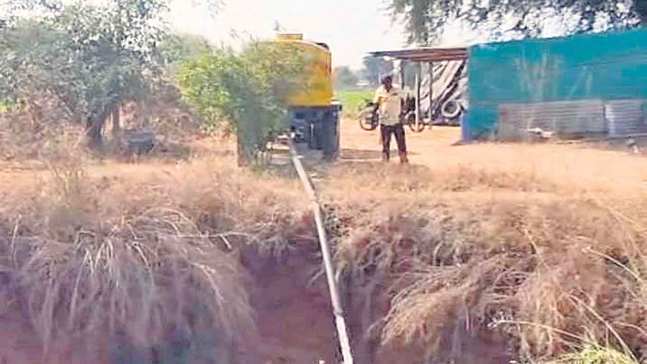 ఎమ్మెల్యే సారూ పంటలు కాపాడండి