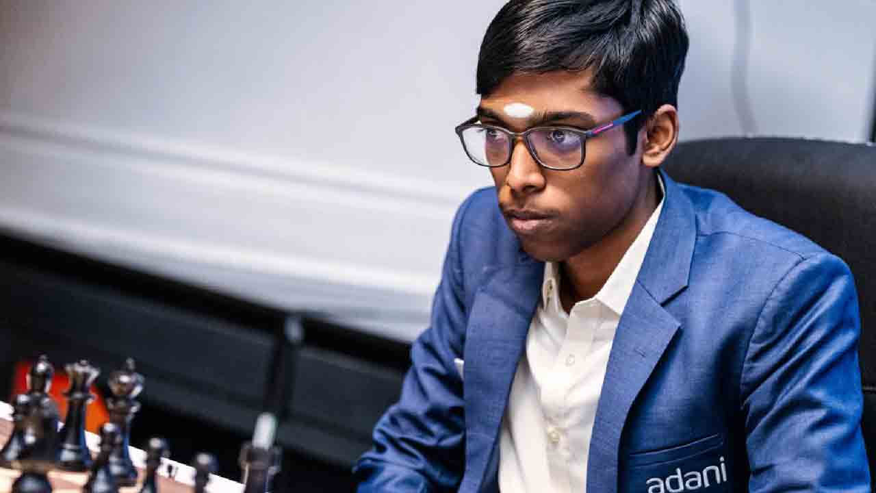 ప్రజ్ఞానంద ఐదో గేమ్‌ డ్రా