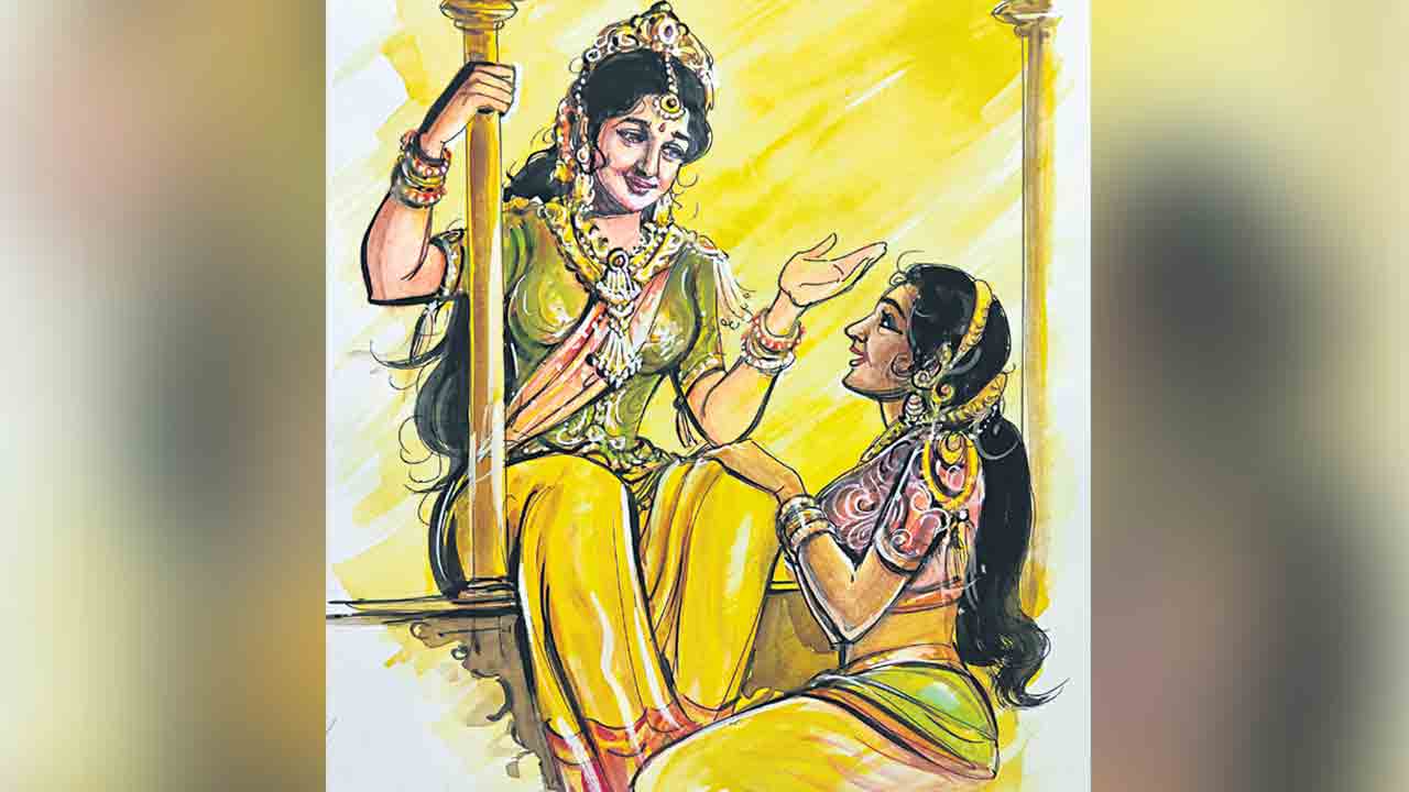 అపూర్వ రాగం 34.. (హాలుని ‘గాథా సప్తశతి’ ఆధారంగా రూపొందించిన ప్రణయ గాథ)