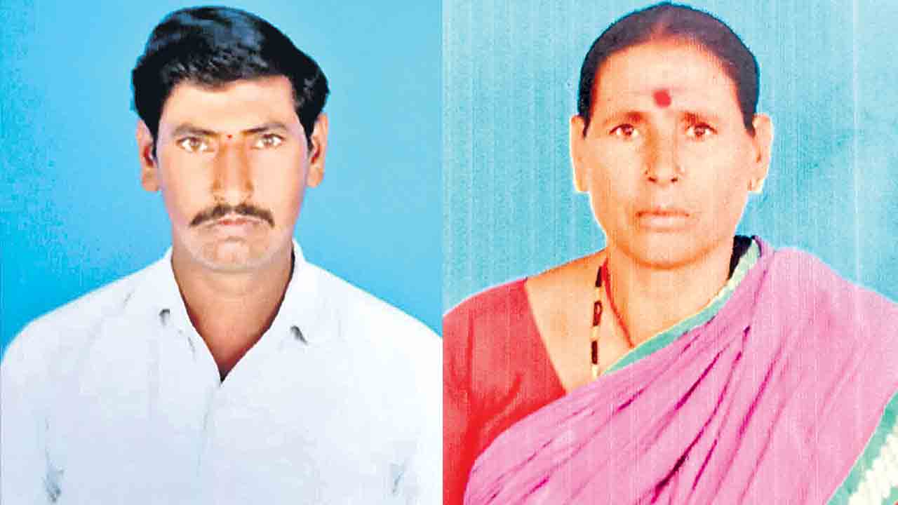 కొడుకు మృతి.. కుప్పకూలిన తల్లి