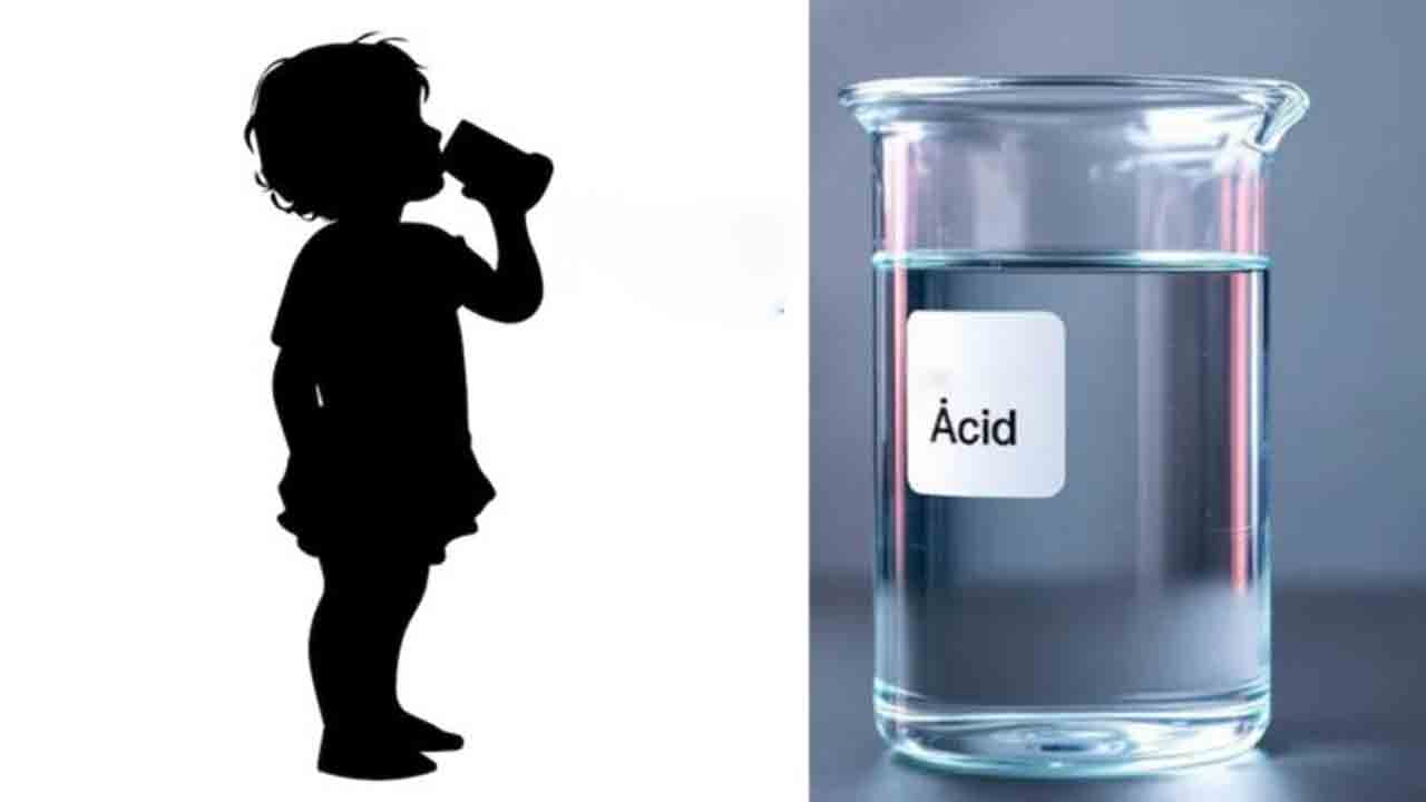 బాలుడికి యాసిడ్‌ తాగించిన పిన్ని.. చిన్నారిపై మామ ఎక్కువ ప్రేమ చూపించడంతో అక్కసు