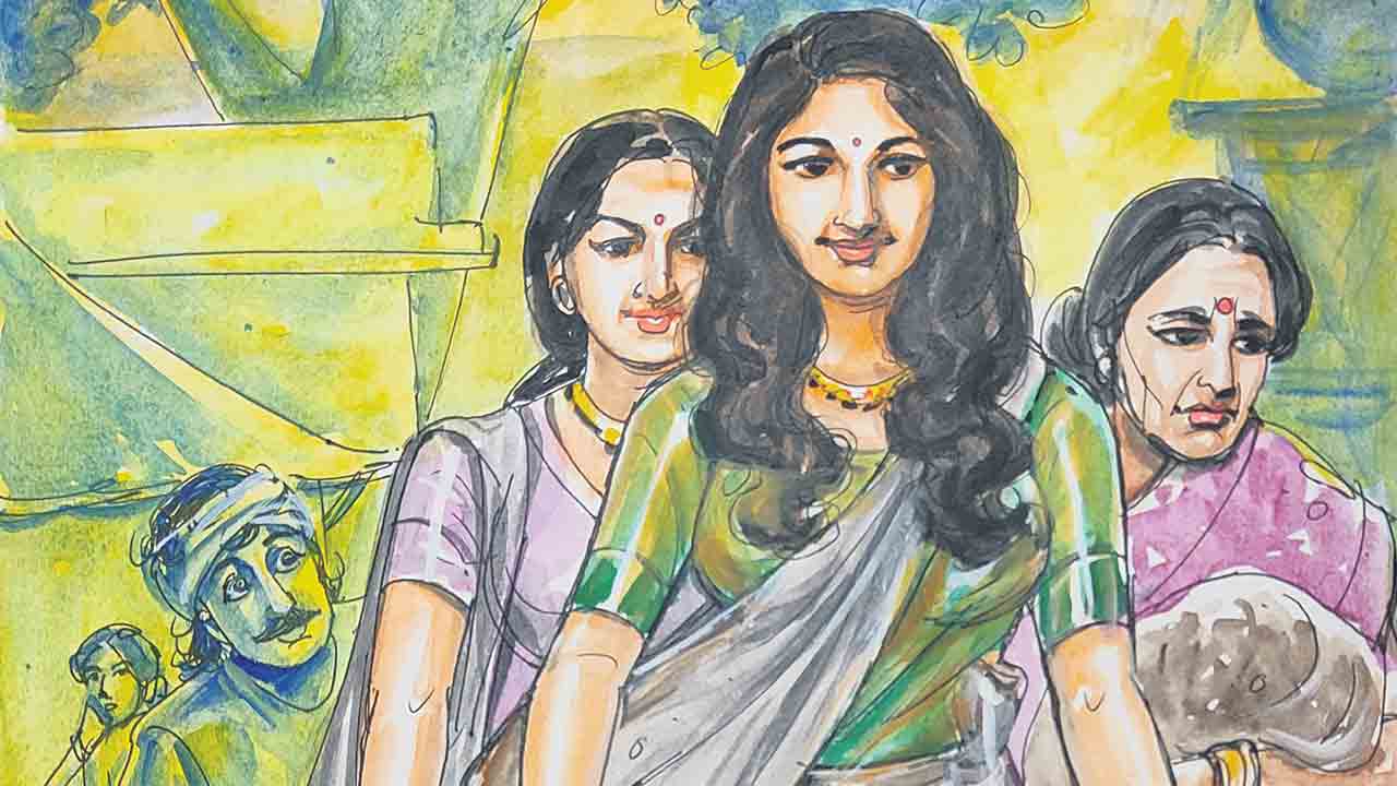 అపూర్వ రాగం 35.. (హాలుని ‘గాథా సప్తశతి’ ఆధారంగా రూపొందించిన ప్రణయ గాథ)