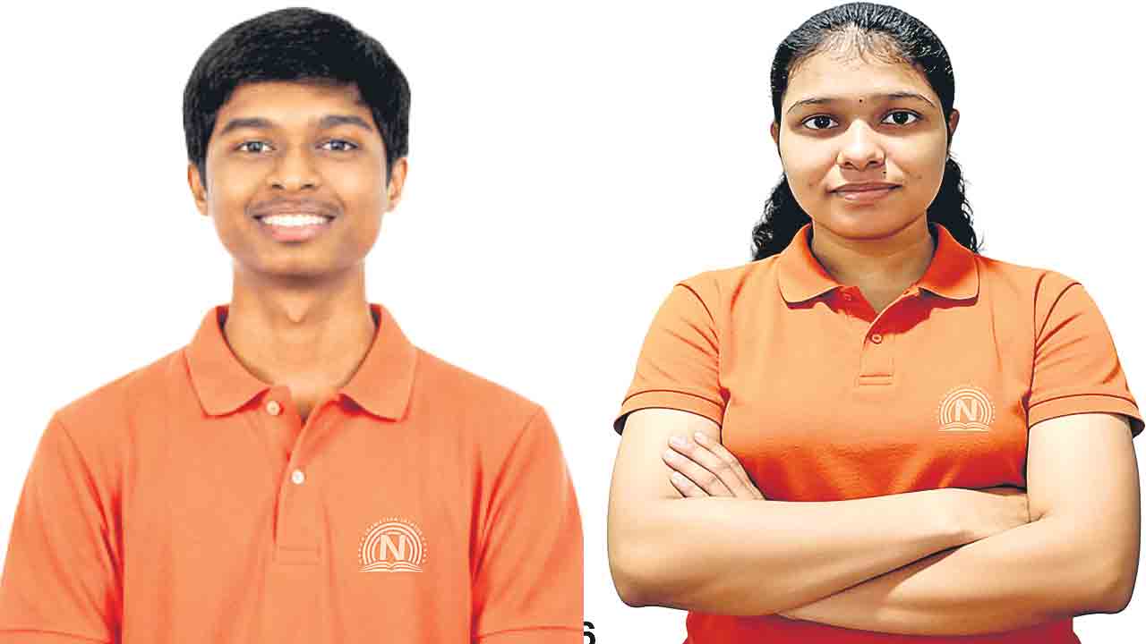 జేఈఈ మెయిన్స్‌ ఫలితాల్లో నారాయణ జయభేరి