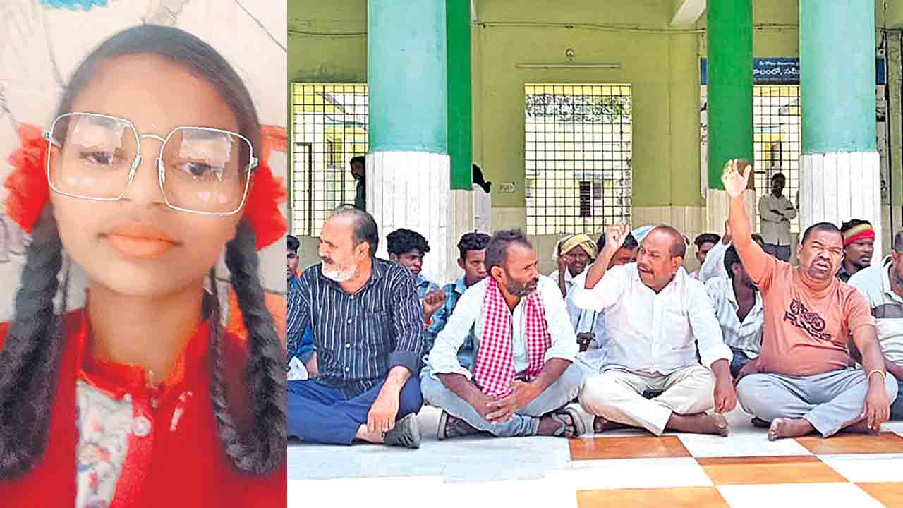 జ్వరంతో గిరిజన ఆశ్రమ విద్యార్థిని మృతి