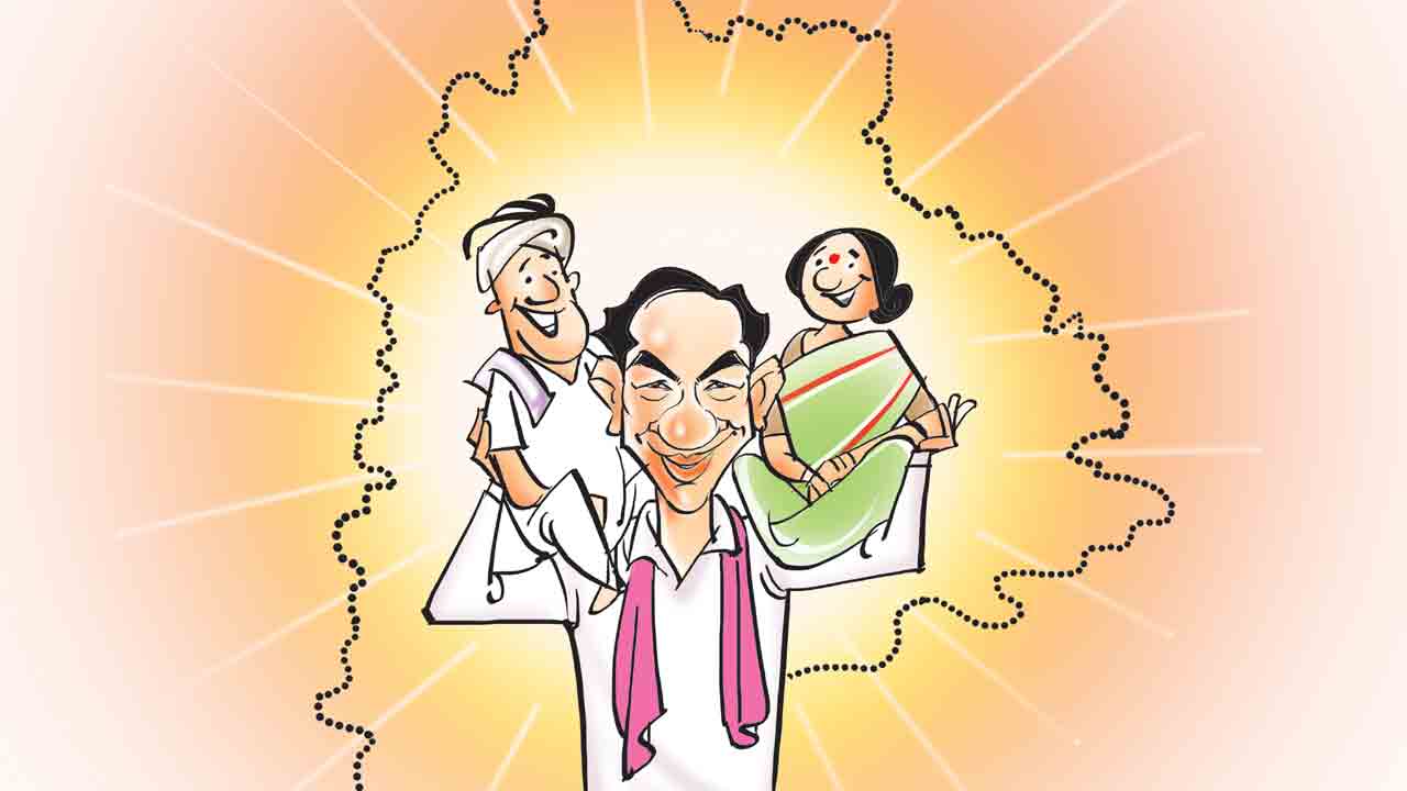 పదేండ్ల తెలంగాణ ప్రకాశం..!