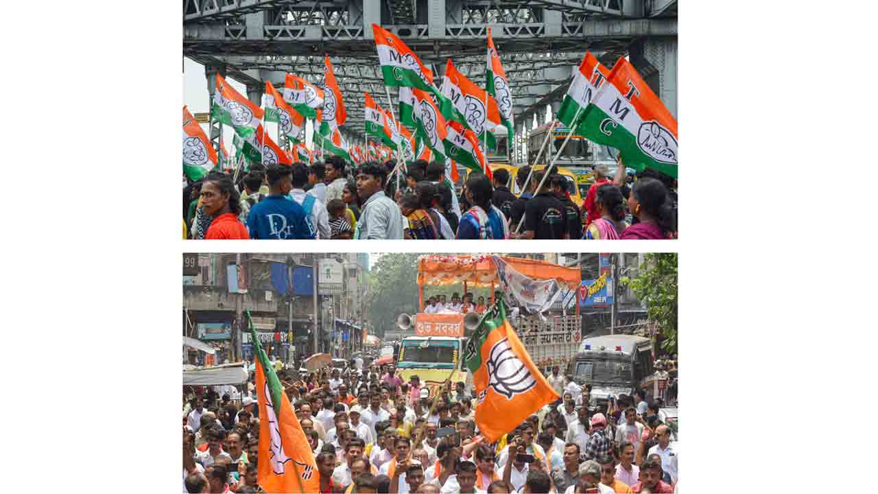 బెంగాల్‌లో ముగిసిన ఎన్నికల ప్రచారం