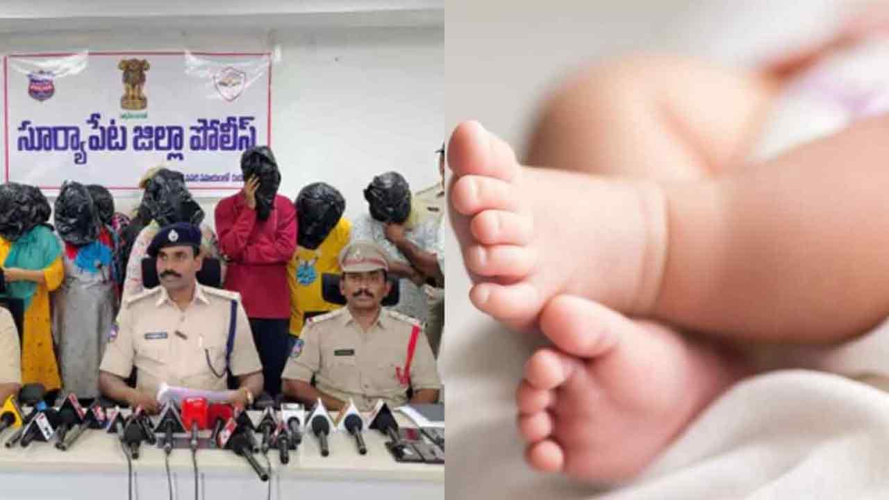 అంతర్రాష్ట్ర శిశు విక్రయాల ముఠా అరెస్ట్‌