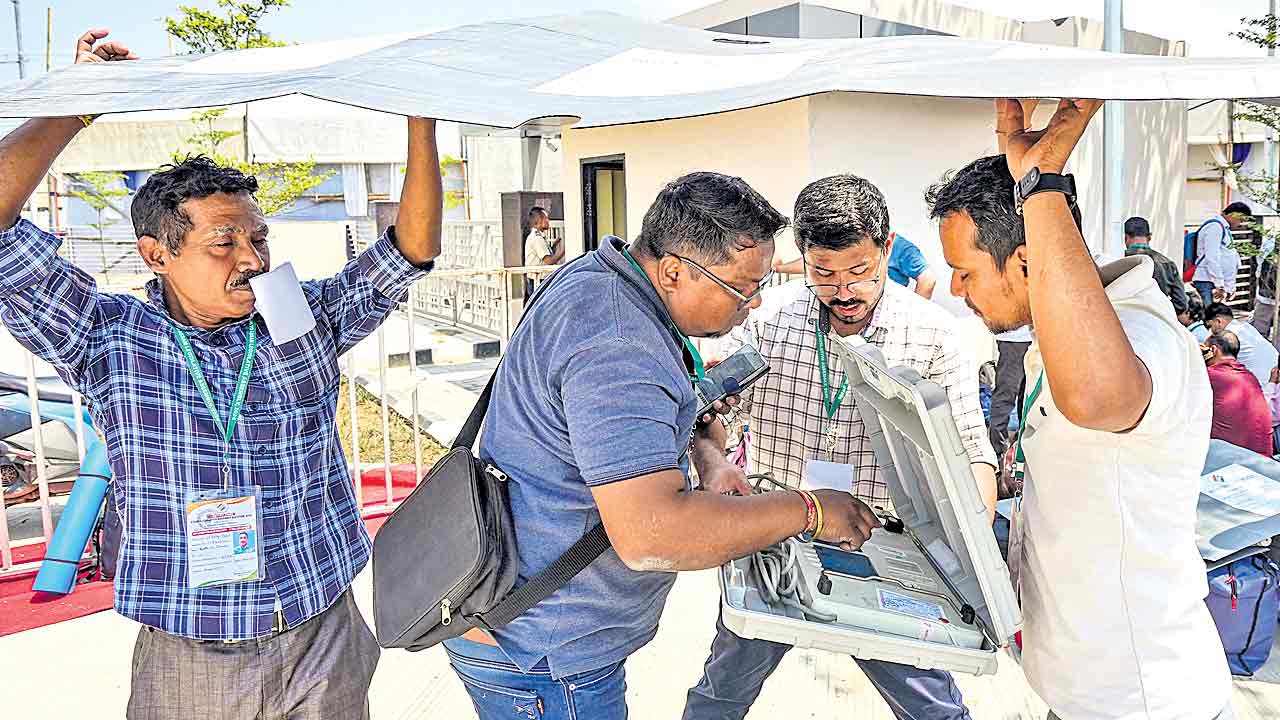 3 అసెంబ్లీలకు నేడు ఎన్నికలు