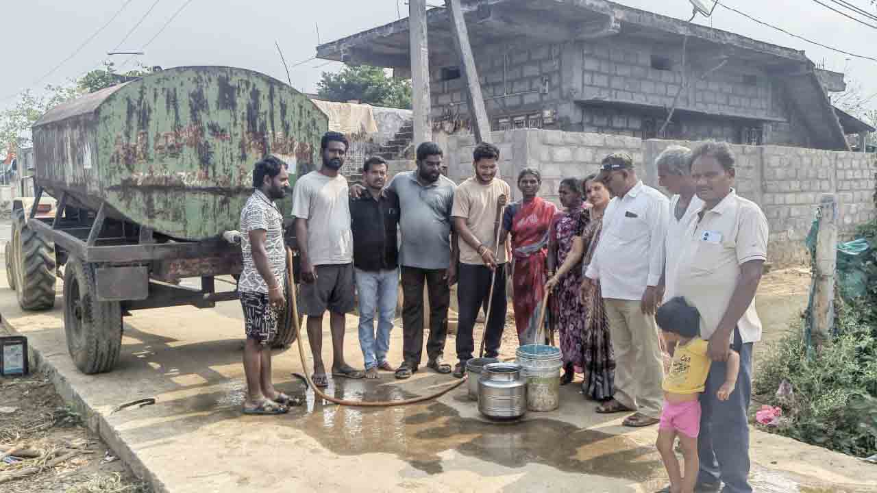 చండ్రుగొండలో మంచినీటి ఎద్దడి