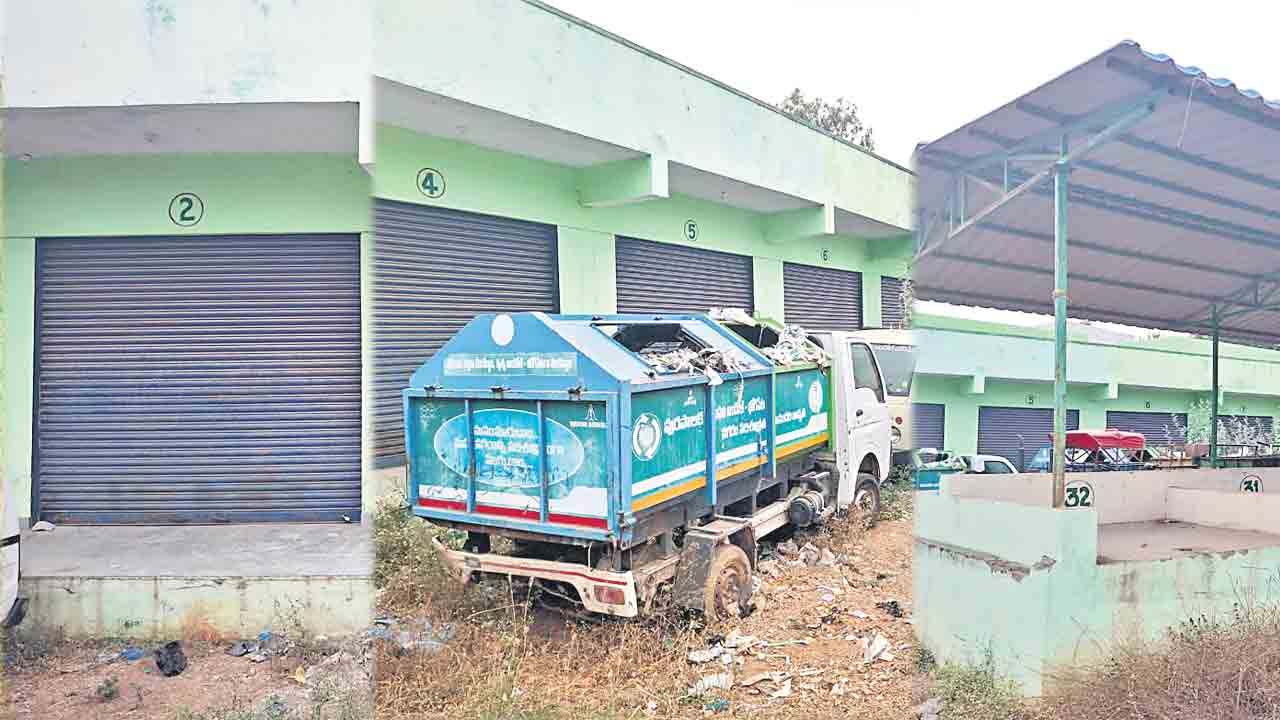 జోగిపేటలో నిర్మించిన రైతుబజార్‌ బీఆర్‌ఎస్‌ హయాంలో శ్రీకారం