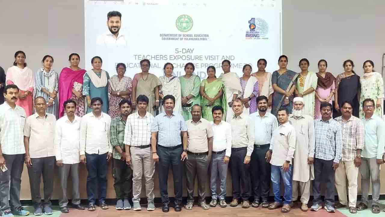 ఫిన్లాండ్‌ పర్యటనకు టీచర్లు