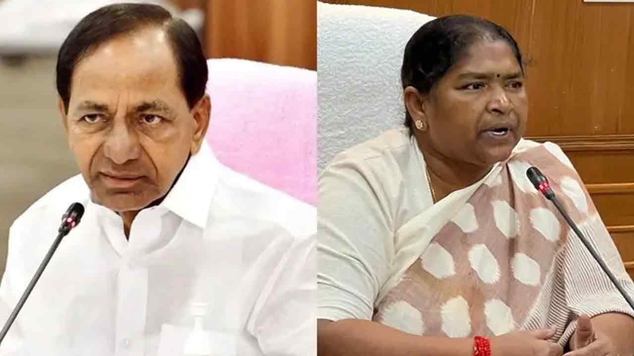 కేసీఆర్‌కు మంత్రి సీతక్క లీగల్‌ నోటీసు