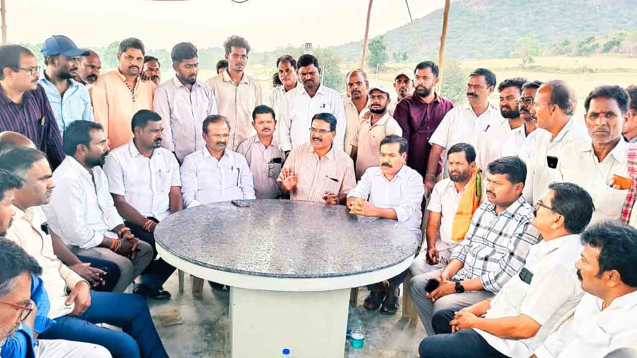 రామన్నగట్టు రిజర్వాయర్‌ నిర్మాణంతోనే సాగునీటికి శాశ్వత పరిష్కారం