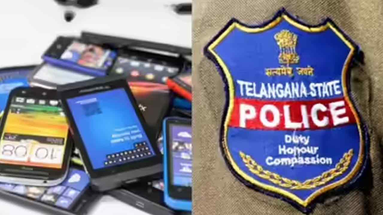 ఫోన్ల రికవరీలో రాష్ట్రం అగ్రస్థానం : చారుసిన్హా