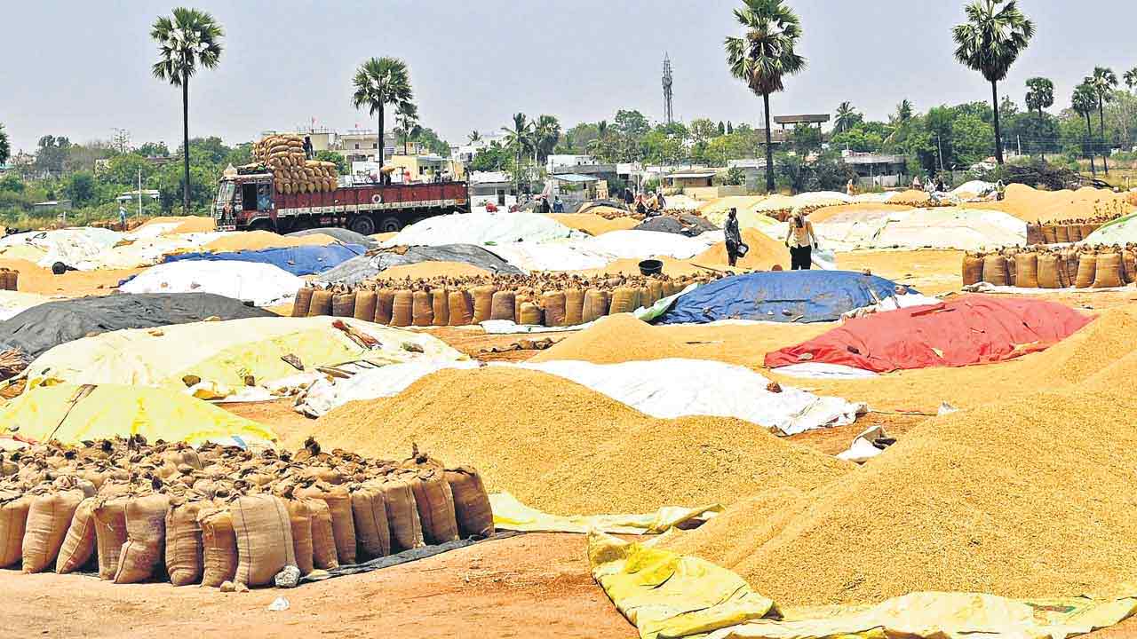 ధాన్యం కొనుగోలులో భారీ కుంభకోణం!