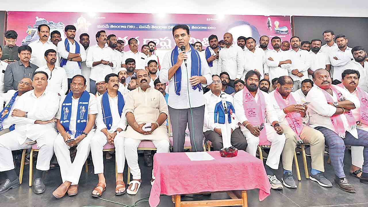 KTR | కాంగ్రెస్‌ డీఎన్‌ఏలోనే దళిత వ్యతిరేకత.. కాంగ్రెస్‌ మోసాలను ఎండగడుదాం.. అంబేద్కర్‌ జయంతివేడుకల్లో కేటీఆర్‌