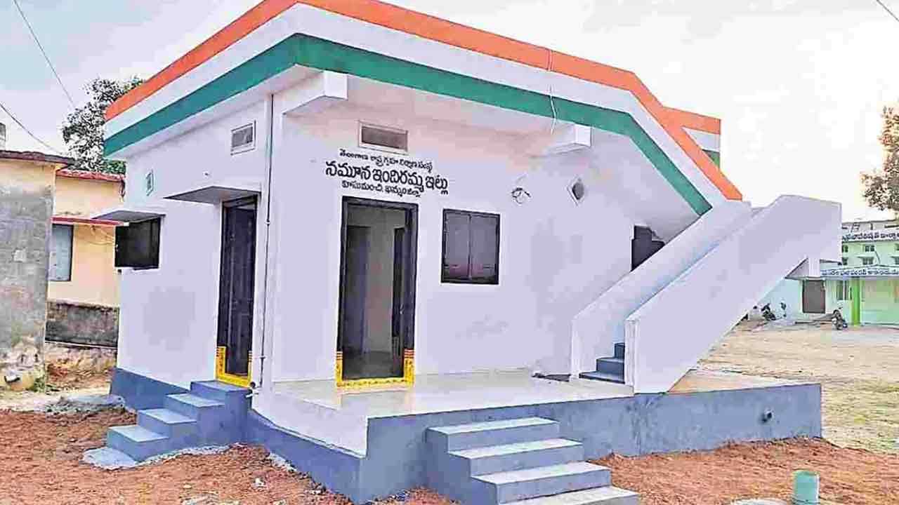 ఎన్నారై తల్లికి ఇందిరమ్మ ఇల్లు!