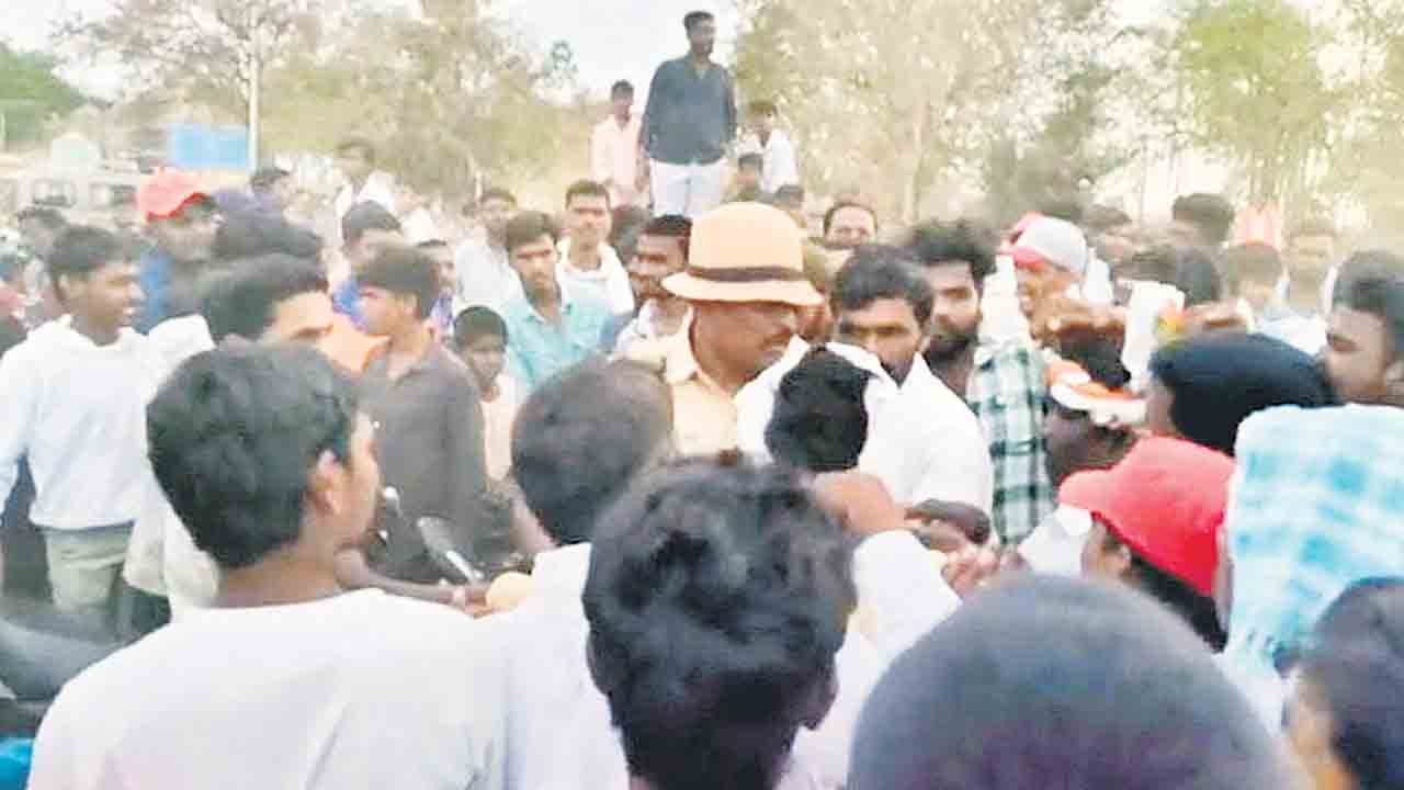 కుస్తీ పోటీల్లో అపశ్రుతి