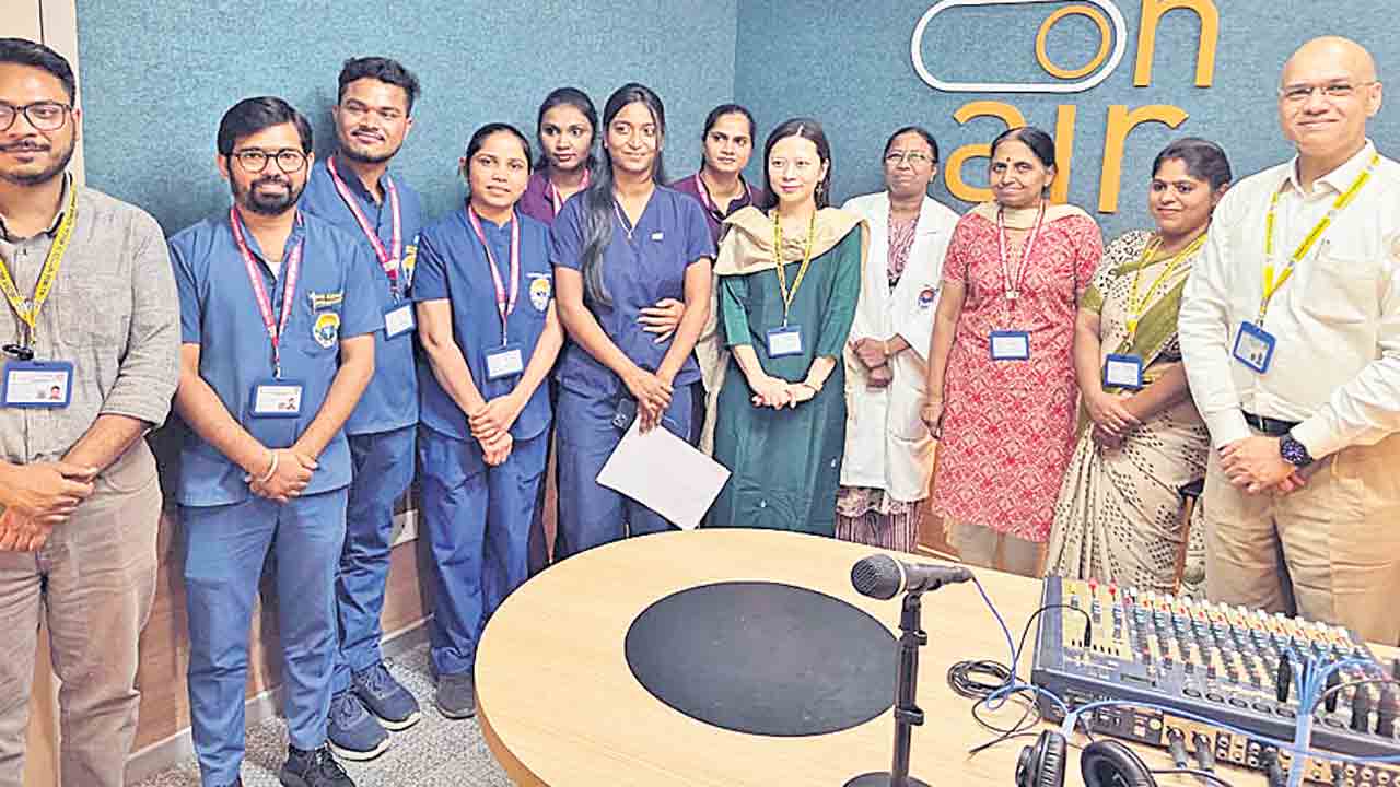 బీబీనగర్‌ ఎయిమ్స్‌లో ఎఫ్‌ఎం రేడియో స్టేషన్‌