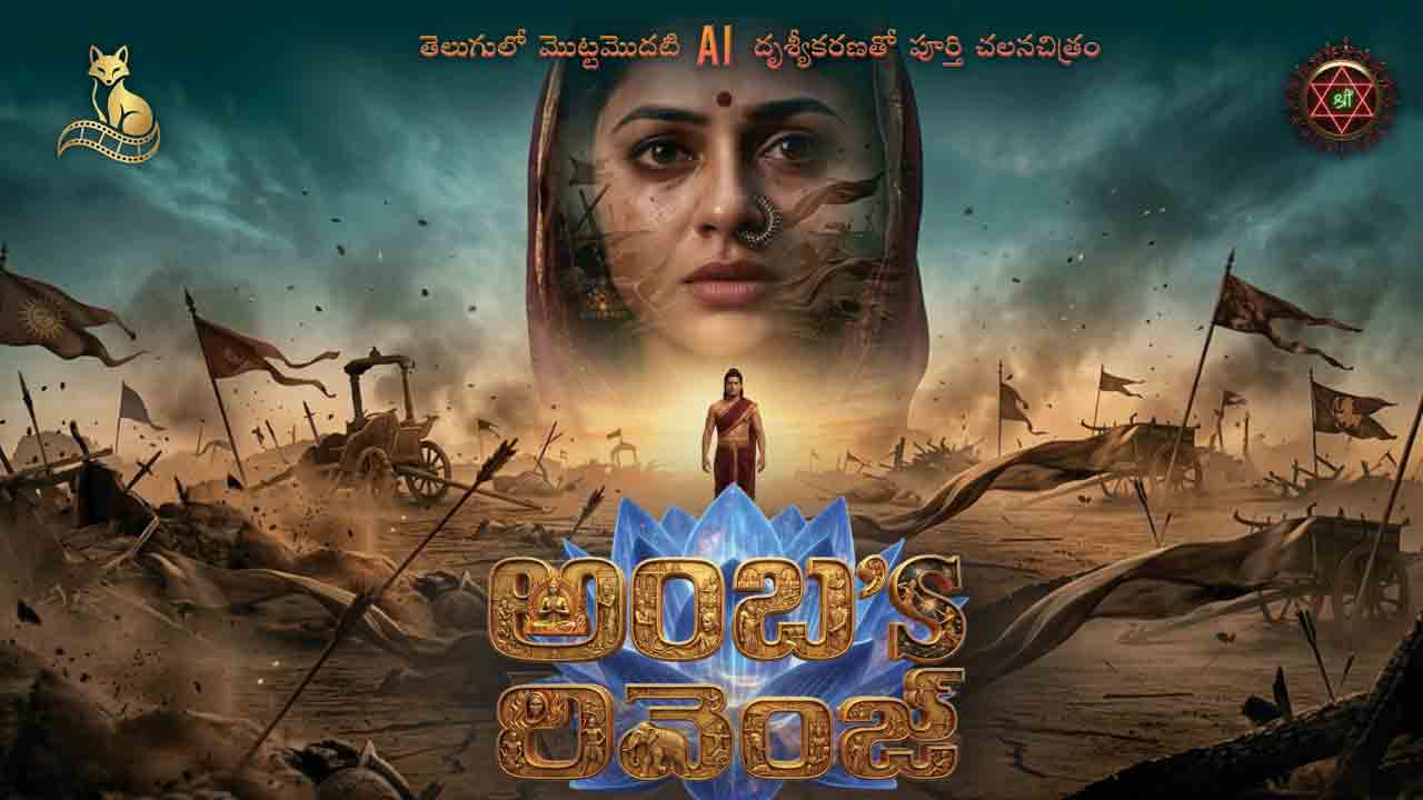 Amba’s Revenge | తెలుగులో తొలి ఏఐ సినిమా ‘అంబ’s రివెంజ్’.. టైటిల్ పోస్టర్ విడుదల!