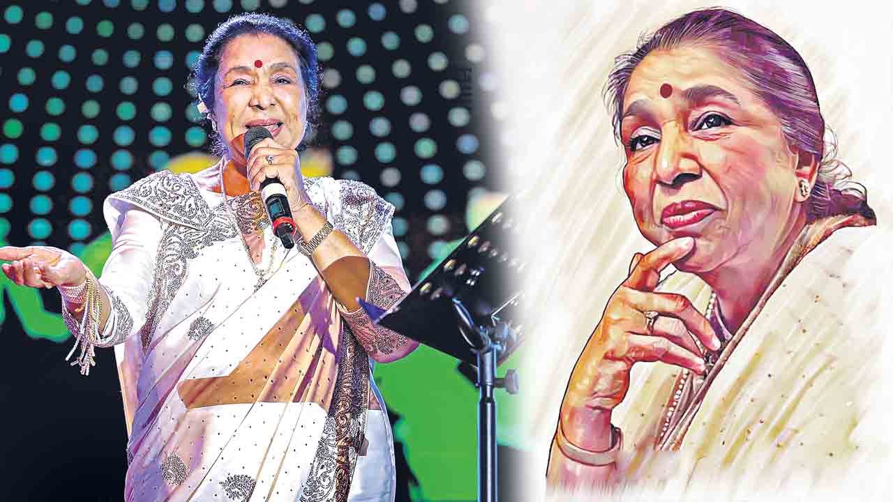 మూగబోయిన మధుర స్వరం.. దిగ్గజ గాయని ఆశా భోంస్లే కన్నుమూత..