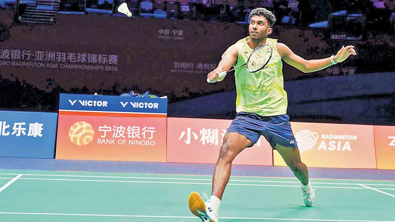 సెమీస్‌కు ఆయుష్‌.. క్వార్టర్స్‌లో జొనాథన్‌ క్రిస్టీకి షాక్‌