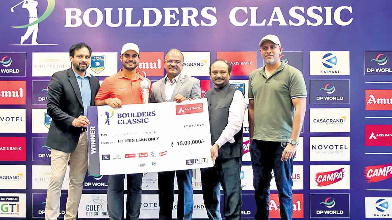 బౌల్డర్‌హిల్స్‌ గోల్ఫ్‌ చాంప్‌ శుభాంకర్‌