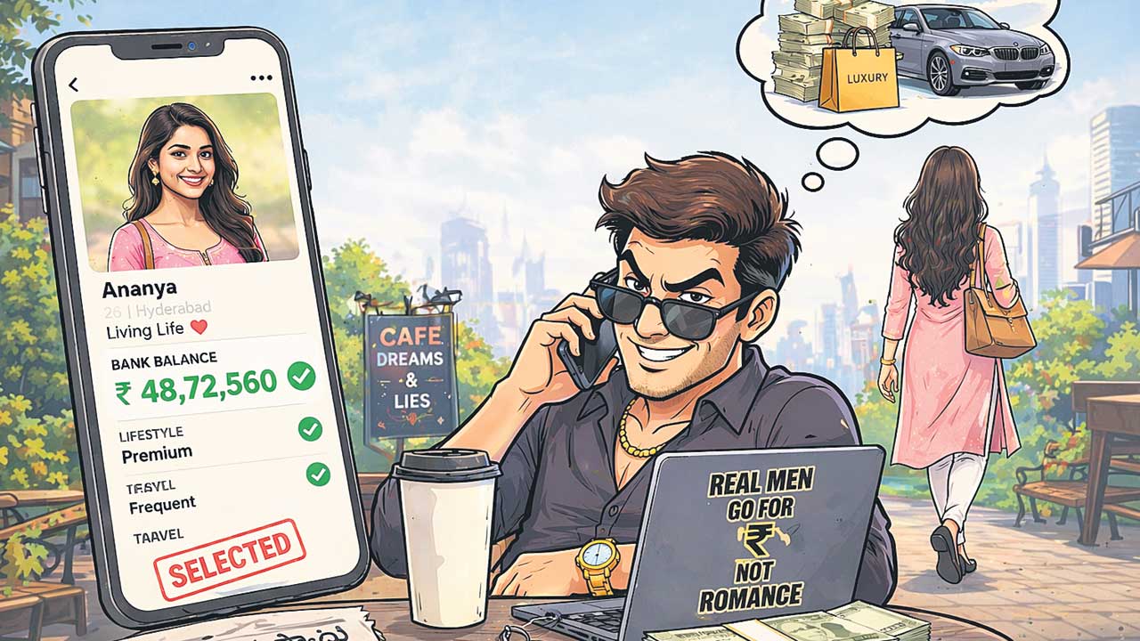 డబ్బున్న అమ్మాయిలే టార్గెట్‌..!