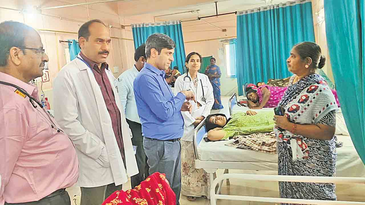 ప్రభుత్వ దవాఖానల్లోనే కాన్పులు చేయాలి.. యాదాద్రి కలెక్టర్‌ అనురాగ్‌ జయంతి