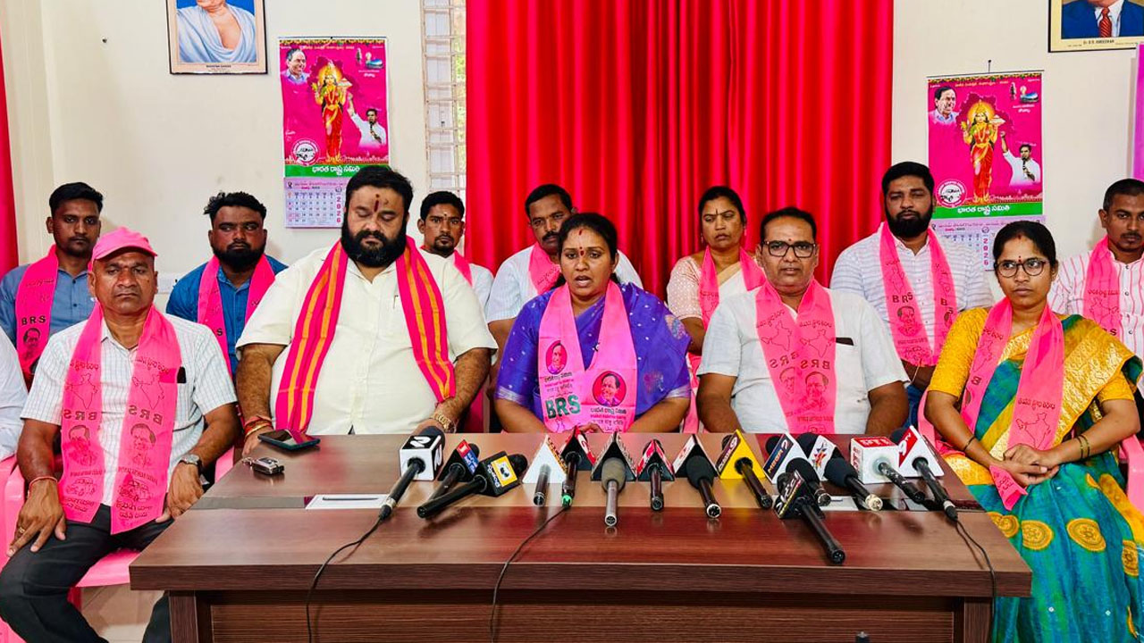 Dava Vasantha Suresh | మేడిగడ్డ పిల్లర్లు కుంగితే.. చిల్లర రాజకీయాలకు పాల్పడ్డ కాంగ్రెస్‌ : దావ వసంత సురేష్