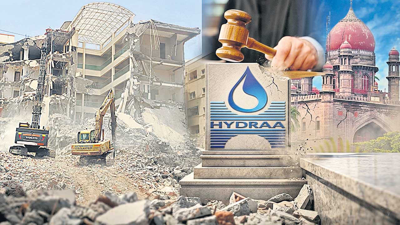 HYDRAA | నోటీసులు ఇవ్వకుండా కూల్చివేతలా!.. ఐలాపూర్‌లో హైడ్రా విధ్వంసంపై హైకోర్టు చివాట్లు!!