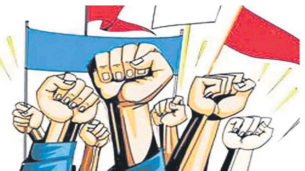 బీఆర్‌ఎస్వీ పోరుబాట