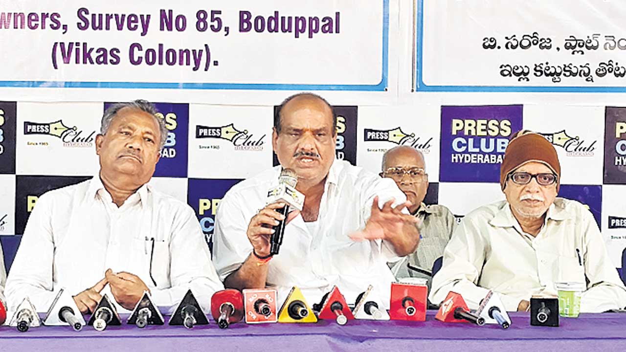 కాంగ్రెస్‌ కబ్జాకోరులకు హైడ్రా రక్షణ