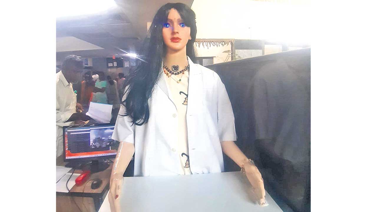 నిమ్స్‌లో ఏఐ రిసెప్షన్‌