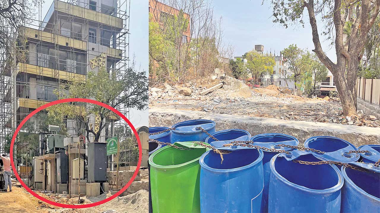 పార్కు స్థలం కబ్జా