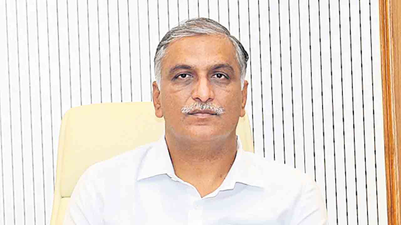 కాళేశ్వర జలాలు చూపిస్తం.. వచ్చే దమ్ముందా!.. కిషన్‌రెడ్డి వ్యాఖ్యలకు హరీశ్‌రావు కౌంటర్‌