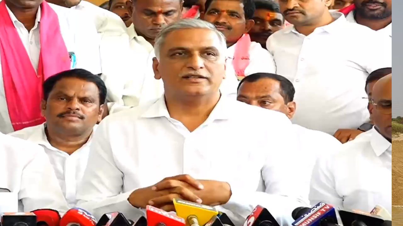 Harish Rao Warns | మంత్రి పొంగు ‘లూటీ’ అక్రమాలను అడుగడుగునా ఎండగడుతాం : మాజీ మంత్రి హరీష్‌రావు హెచ్చరిక