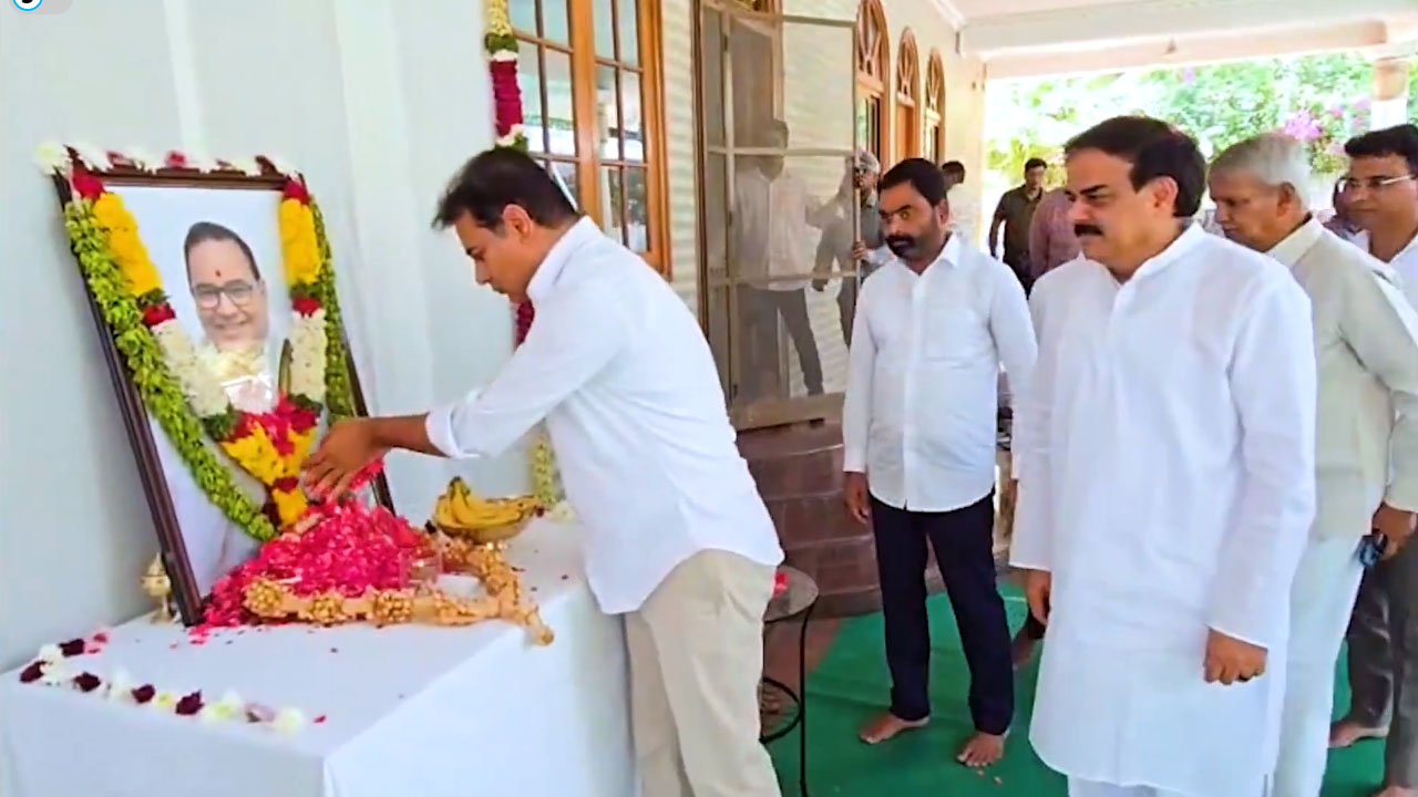 KTR | నాదెండ్ల మనోహర్‌ను పరామర్శించిన కేటీఆర్‌