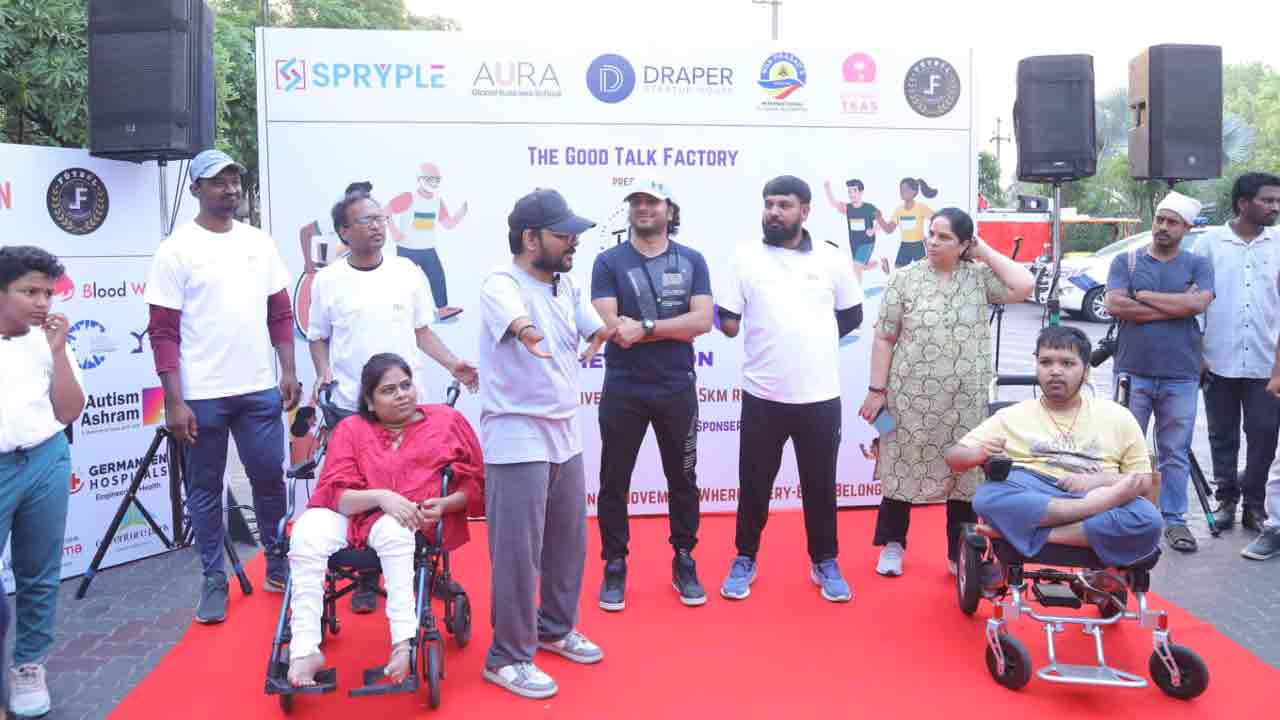 Kaleido Khel A Thon | హైదరాబాద్‌లో ‘కలైడో ఖేల్-ఏ-థాన్’ పాల్గొన్న ప్రముఖులు, చిన్నారులు, దివ్యాంగులు