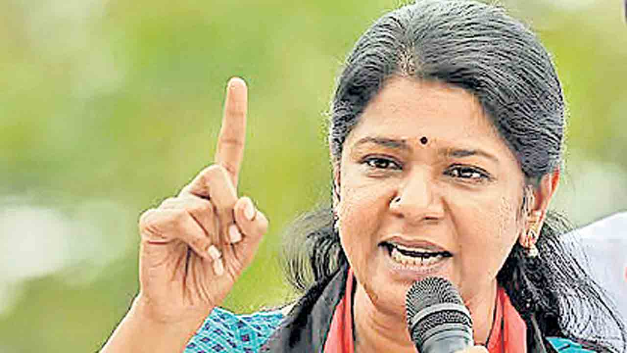 బీజేపీతో జతకడితే భవిష్యత్తు గల్లంతే.. డీఎంకే ఎంపీ కనిమొళి