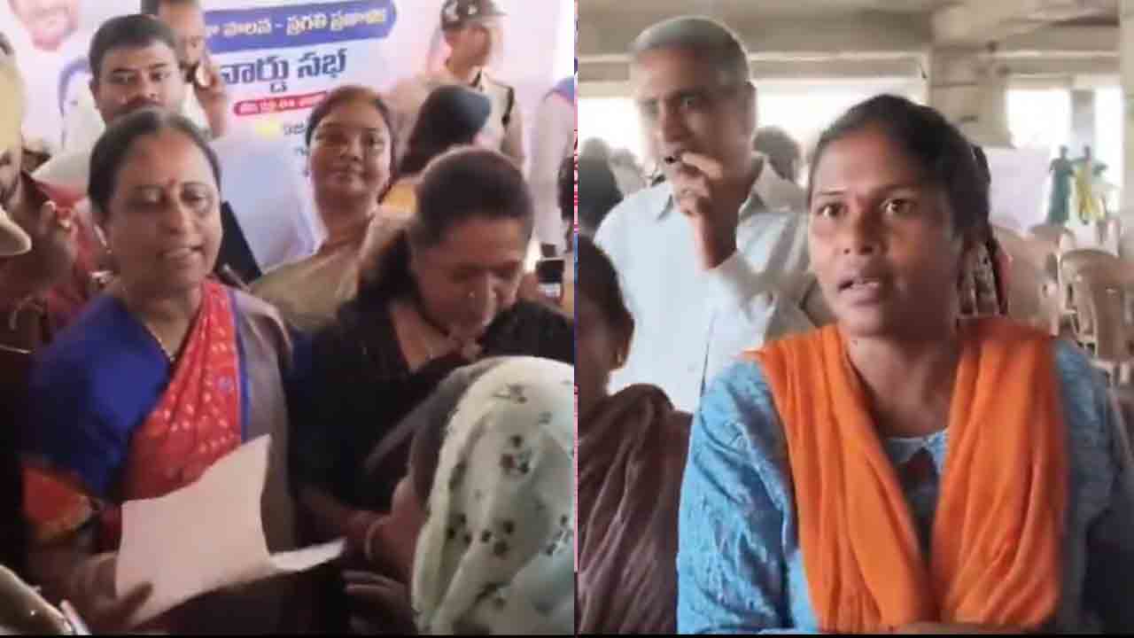 Konda Surekha | గల్లీకొచ్చి చూస్తే మా బాధలేంటో తెలుస్తయి.. మంత్రి కొండా సురేఖపై మహిళ ఆగ్రహం.. వీడియో