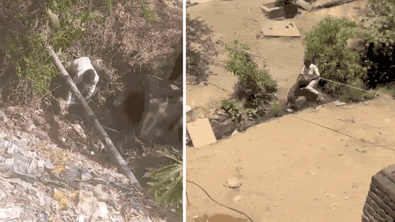 Leopard Attack | జనావాసాల్లోకి వచ్చి నలుగురిని గాయపర్చిన చిరుత.. Video