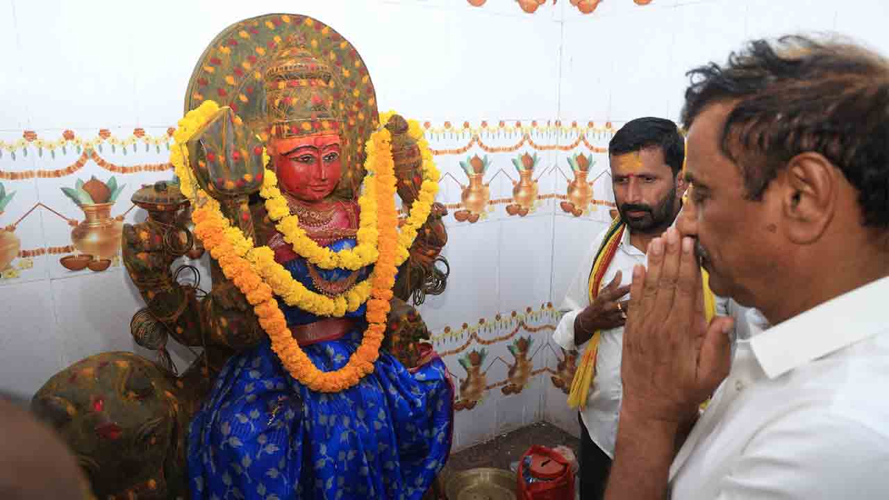 MLA Kotha Prabhakar Reddy | అమ్మవారి అనుగ్రహమే గ్రామాభివృద్ధికి మూలం : ఎమ్మెల్యే కొత్త ప్రభాకర్ రెడ్డి