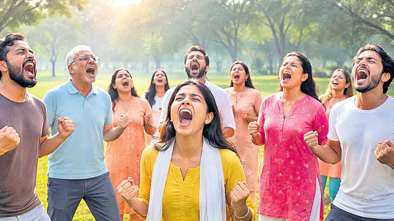 అరిచేసి అదరగొడదాం !