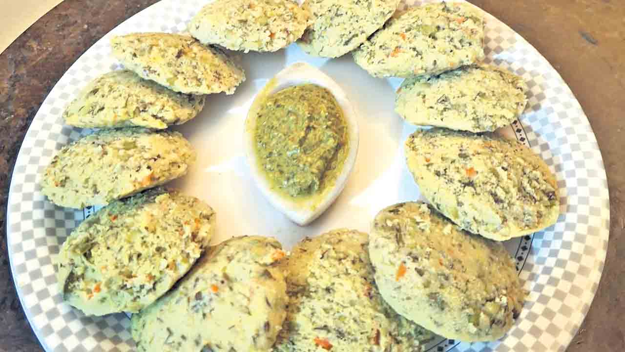 పెసర వెజిటేబుల్‌ ఇడ్లీ