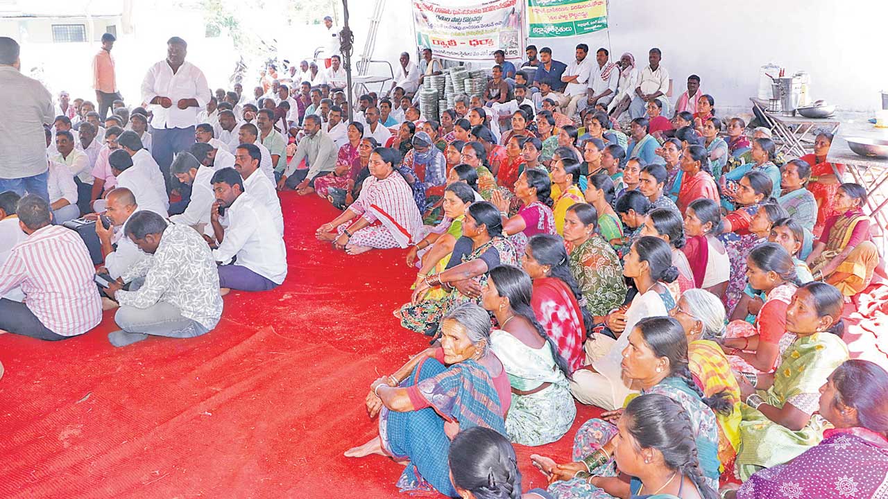 రైతుల పోరుబాట