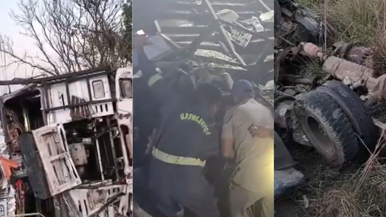 Road Accident | పెళ్లి బస్సును ఢీకొట్టిన లారీ.. ఆరుగురు దుర్మరణం