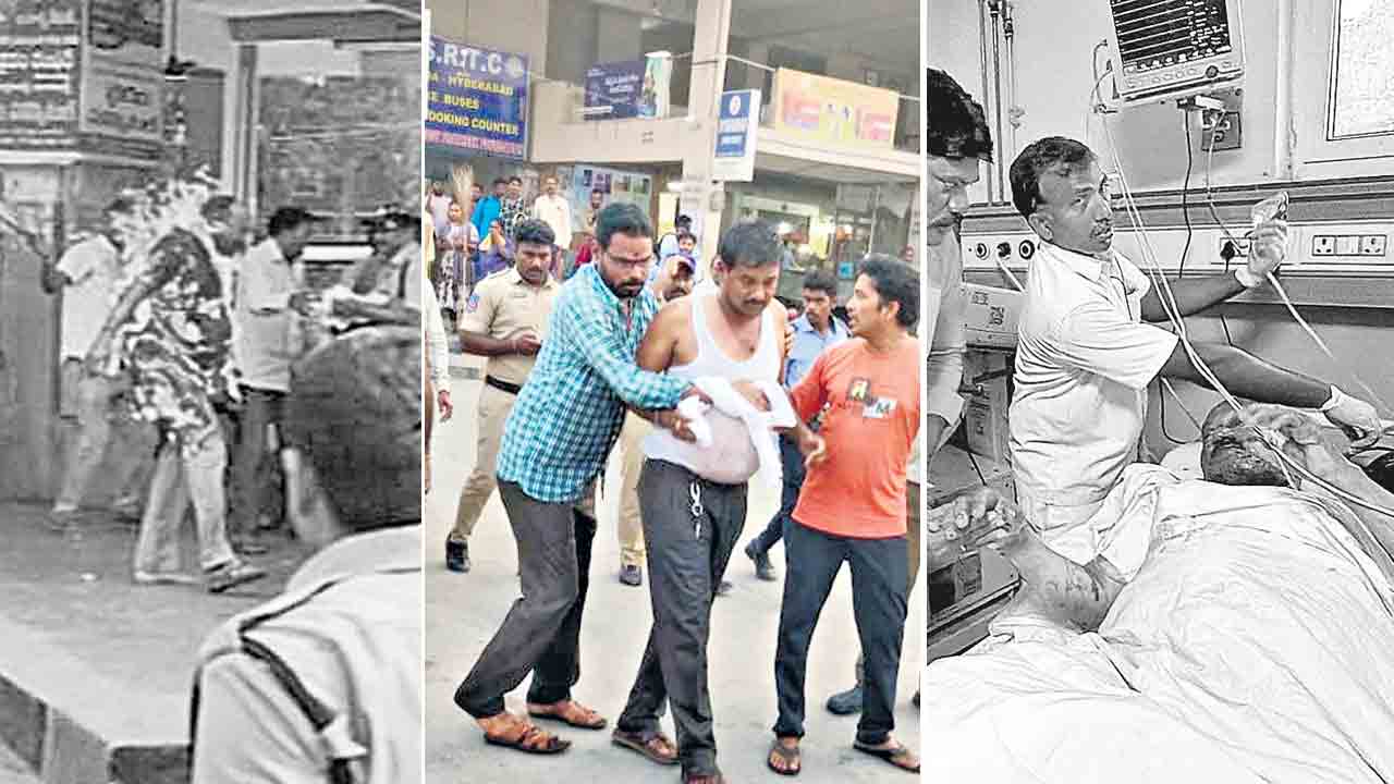 బలిపీఠంపై RTC కార్మికుడు